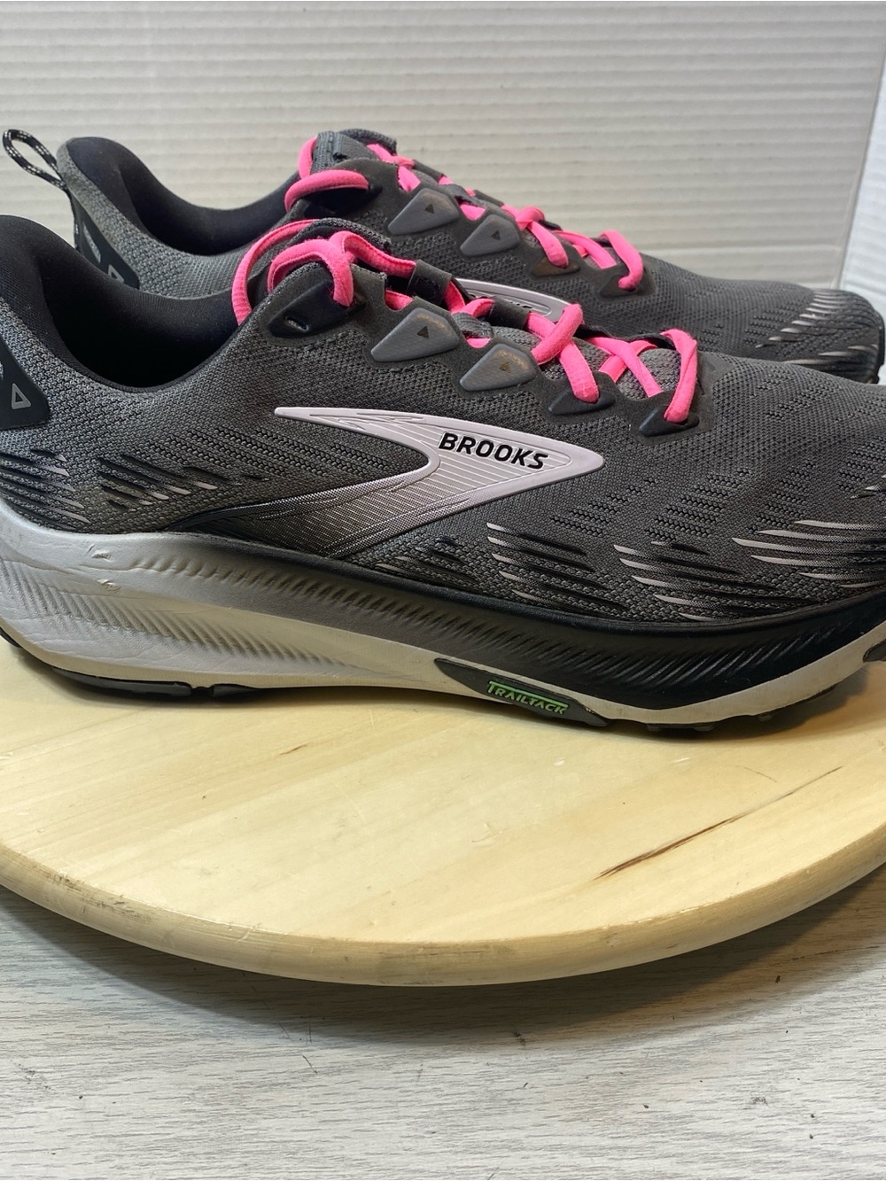 Brooks Ghost 14 Women's Running Shoes - Grey/Pink - Size 11 Medium